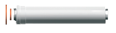 Ariston 0,5 M-es Koncentrikus cső